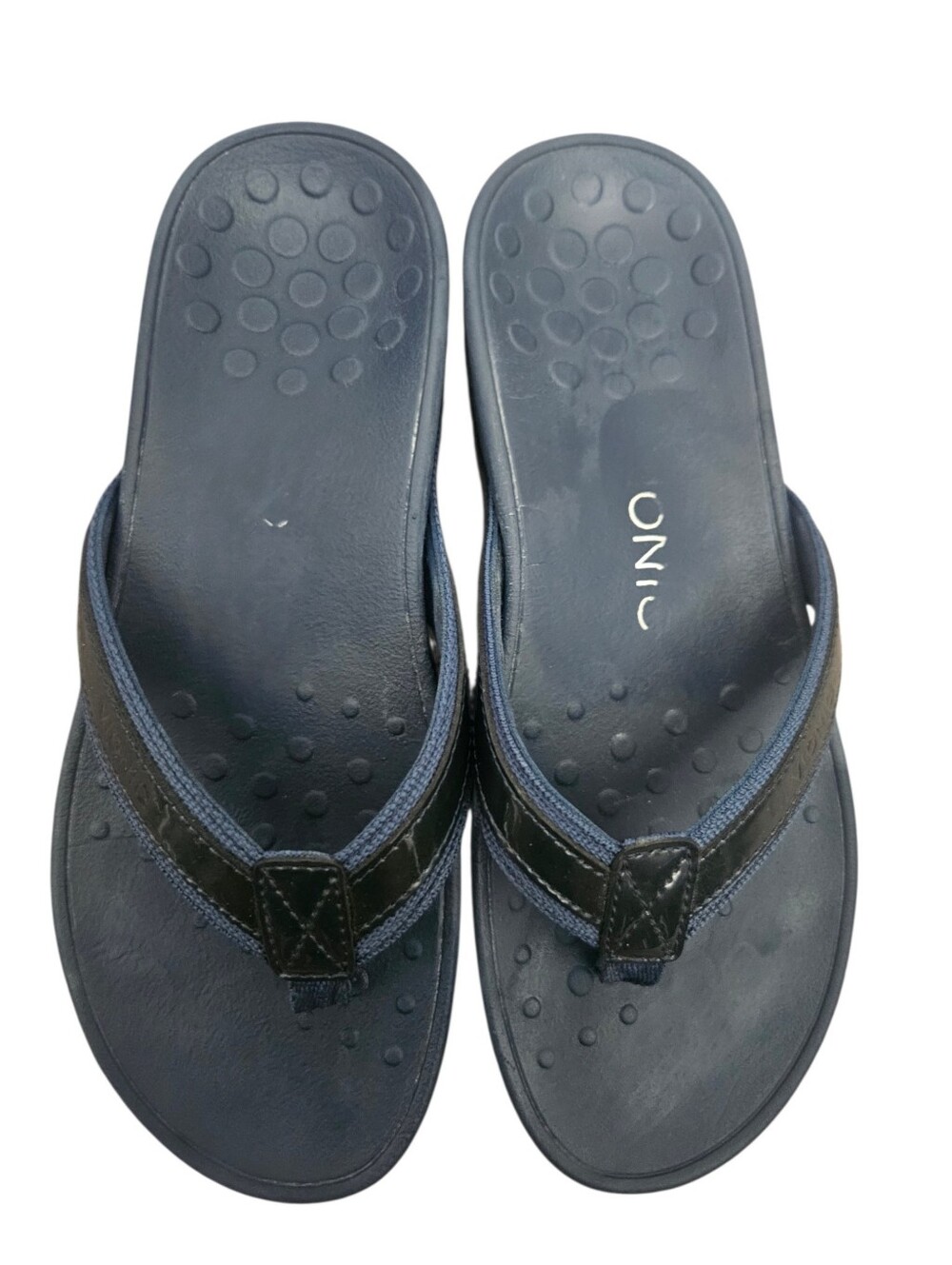 Vionic Women's Tide II Blue Orthopedic Comfort Thong Sandals Size 7 Flip Flops‎